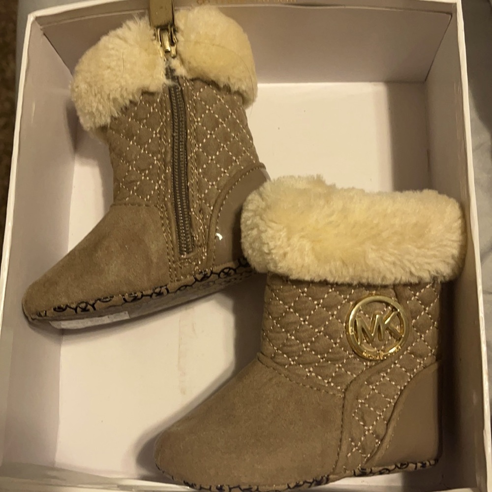 Michael kors baby booties